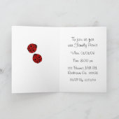 Invitation de la partie Ladybug (Intérieur)