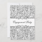 Invitation de la partie Parties scintillant et eng (Devant)