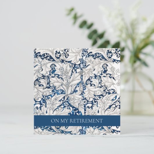 INVITATION DE LA PARTIE RETRAITE : WILLIAM MORRIS  (Debout devant)