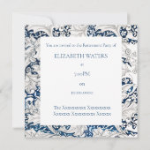 INVITATION DE LA PARTIE RETRAITE : WILLIAM MORRIS (Dos)