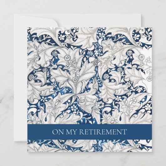 INVITATION DE LA PARTIE RETRAITE : WILLIAM MORRIS  (Devant)