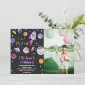 Invitation de la partie spatiale personnalisée (Debout devant)