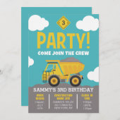 Invitation de la partie thématique de construction (Devant / Derrière)