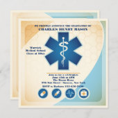 Invitation de la partie universitaire en sciences (Devant / Derrière)