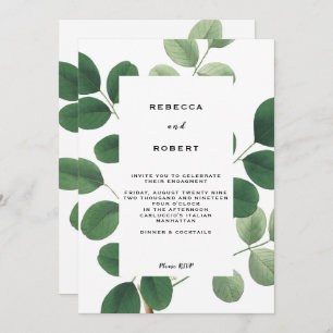 Invitation de la partie vintage de fiançailles ver