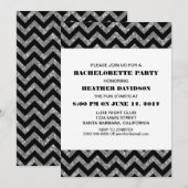 Invitation de la Parties scintillant de Bacheloret (Devant / Derrière)