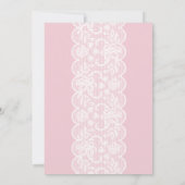 Invitation de la Parties scintillant d'or de la de (Dos)