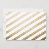 Invitation de la Parties scintillant nuptiale de F (Dos)