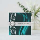 Invitation de la perle de la soie Turquoise Marqui (Debout devant)