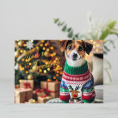 Invitation de la photo de Noël (Debout devant)