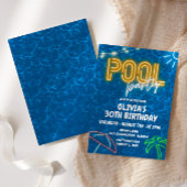 Invitation De La Piscine Pour Adultes