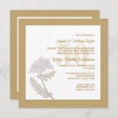 Invitation de la place de lin (Devant / Derrière)