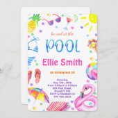 Invitation de la poule (Devant / Derrière)