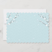 Invitation de la poupée Kokeshi à la fête japonais (Dos)