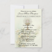Invitation de la première communion catholique (Devant)