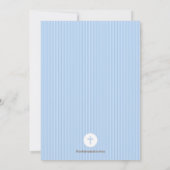 Invitation de la Première Communion Chalice Boy Bl (Dos)