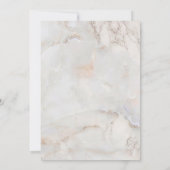 Invitation de la première communion de marbre (Dos)