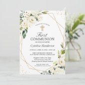 Invitation de la première communion florale ivoiri (Debout devant)