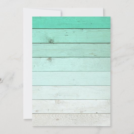 Invitation de la première communion rustique - Ble (Dos)