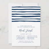 Invitation de la première communion sainte (Devant)