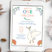 Invitation de la première fête d'anniversaire de l