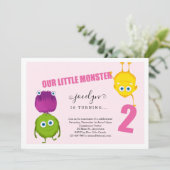 Invitation de la première fête d'anniversaire du M (Debout devant)