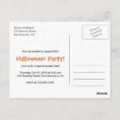 Invitation de la première fête du Dragon Bébé Hall (Dos)