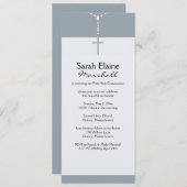 Invitation de la première sainte communion (Devant / Derrière)