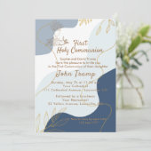 Invitation de la première sainte communion (Debout devant)