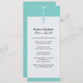 Invitation de la première sainte communion (Devant / Derrière)