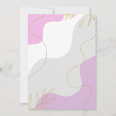 Invitation de la première sainte communion (Dos)