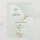 Invitation de la première sainte communion (Devant / Derrière)