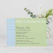 Invitation de la première sainte communion (Debout devant)