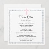 Invitation de la première sainte communion (Devant / Derrière)