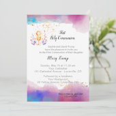 Invitation de la première sainte communion (Debout devant)