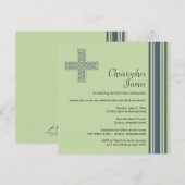 Invitation de la première sainte communion (Devant / Derrière)