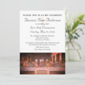 Invitation de la première sainte communion (Debout devant)