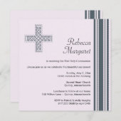 Invitation de la première sainte communion (Devant / Derrière)