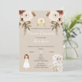 Invitation de la première sainte communion (Debout devant)