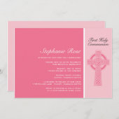 Invitation de la première sainte communion (Devant / Derrière)