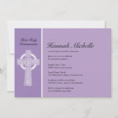 Invitation de la première sainte communion (Devant)