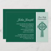 Invitation de la première sainte communion (Devant / Derrière)