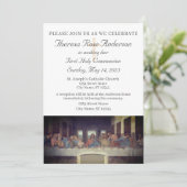 Invitation de la première sainte communion (Debout devant)