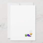 Invitation de la première sainte communion (Dos)