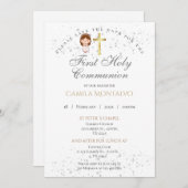 Invitation de la première sainte communion (Devant / Derrière)