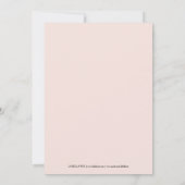 Invitation de la première sainte communion de la C (Dos)