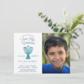 Invitation de la première sainte communion - Photo (Debout devant)