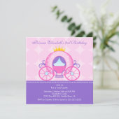 Invitation de la Princess Birthday Party (Debout devant)
