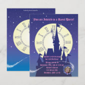 Invitation de la Princess Royal Birthday Party (Devant / Derrière)