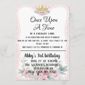 Invitation de la Princesse
